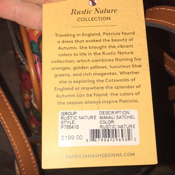 Patricia Nash Manali satchel - Picture 7 of 16